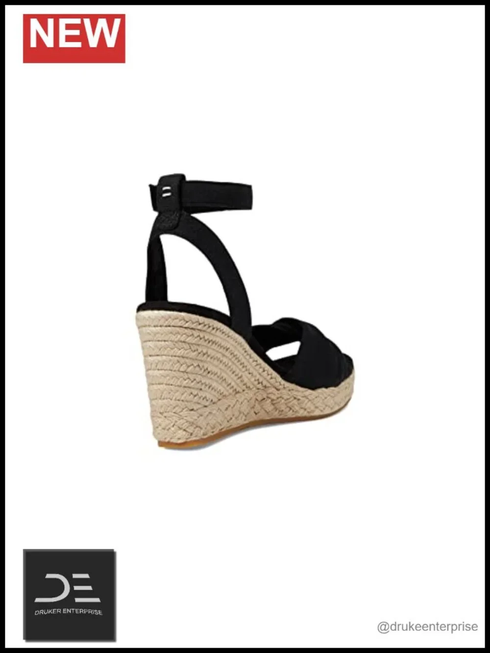 TOMS Marisela Espadrille Wedge Sandals with Ankle Strap